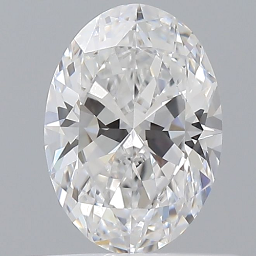 0.57 carat D-VS1 Natūralus Oval Deimantas (1)