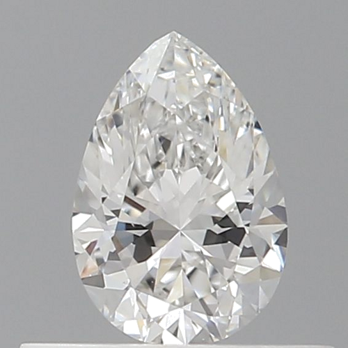 0.4 carat E-VVS1 Natūralus Pear Deimantas (1)