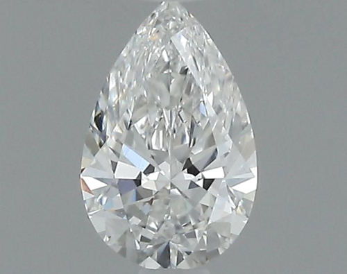 0.33 carat F-VS2 Natūralus Pear Deimantas (1)