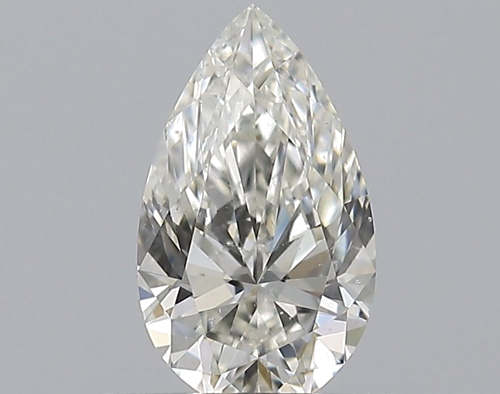 0.55 carat I-SI1 Natūralus Pear Deimantas (1)