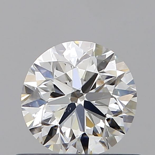 0.61 carat H-SI1 Very Good cut Natūralus Round Deimantas (1)