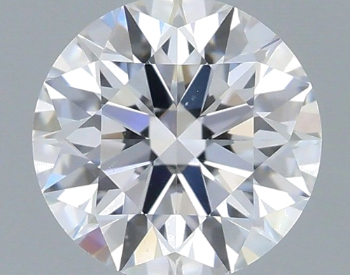 0.44 carat E-VS2 Excellent cut Natūralus Round Deimantas (1)