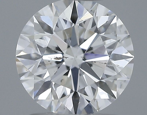 0.46 carat E-SI2 Excellent cut Natūralus Round Deimantas (1)
