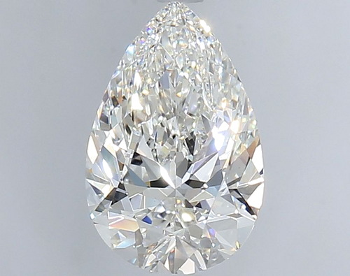 1.33 carat H-VS1 Natūralus Pear Deimantas (1)