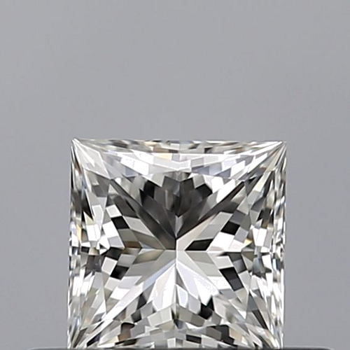 0.41 carat G-VVS2 Natūralus Princess Deimantas (1)