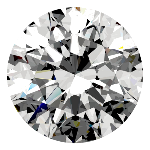 0.3 carat G-VVS2 Excellent cut Natūralus Round Deimantas (1)