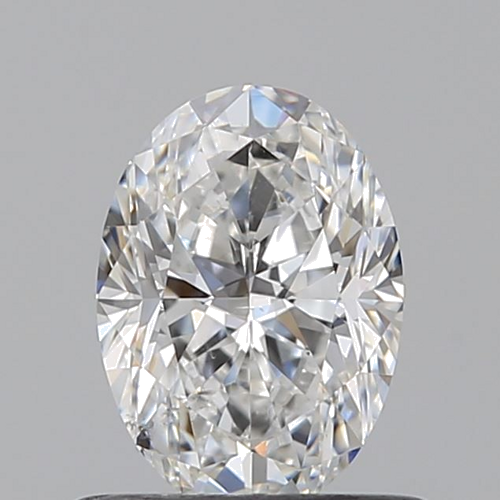 0.6 carat F-SI1 Natūralus Oval Deimantas (1)