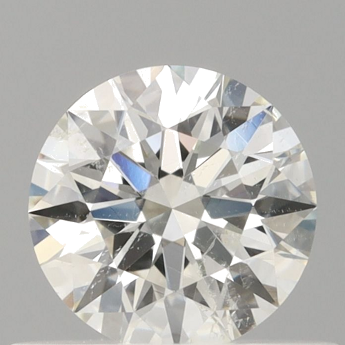 0.51 carat I-SI2 Excellent cut Natūralus Round Deimantas (1)