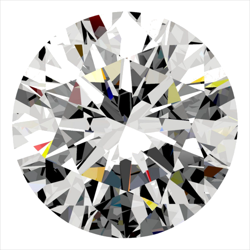 0.31 carat H-VVS1 Excellent cut Natūralus Round Deimantas (1)