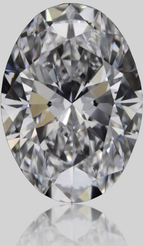 0.51 carat D-VVS1 Natūralus Oval Deimantas (1)