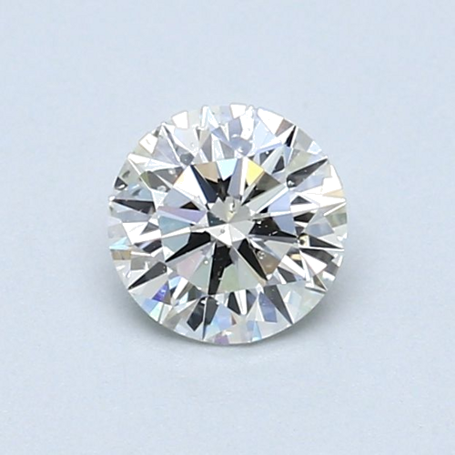 0.64 carat F-SI2 Very Good cut Natūralus Round Deimantas (1)