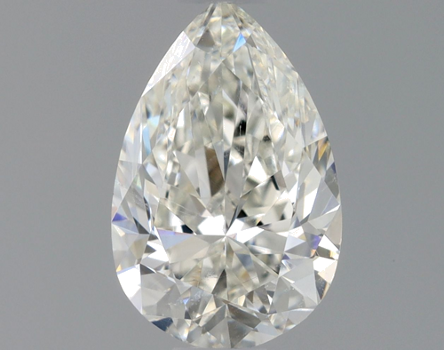 0.7 carat I-SI2 Natūralus Pear Deimantas (1)