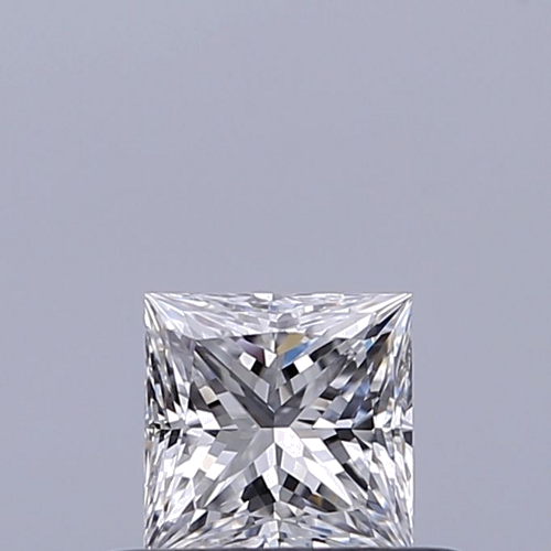 0.36 carat D-VVS1 Natūralus Princess Deimantas (1)