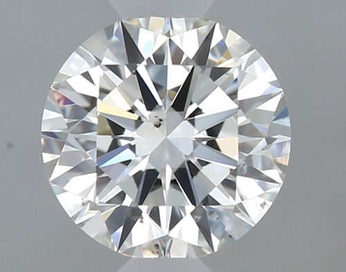 0.51 carat H-SI1 Excellent cut Natūralus Round Deimantas (1)