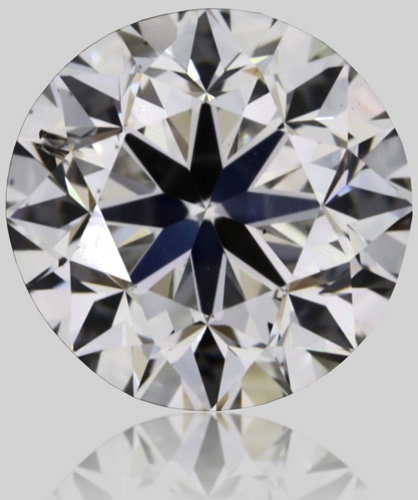 0.5 carat E-SI2 GD cut Natūralus Round Deimantas (1)