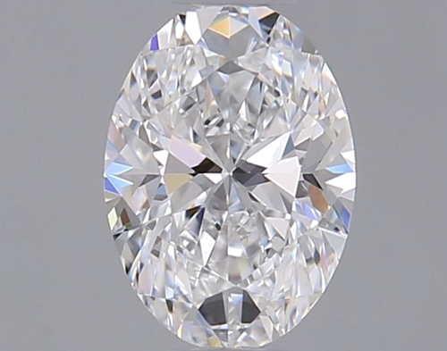 0.46 carat D-VVS1 Natūralus Oval Deimantas (1)