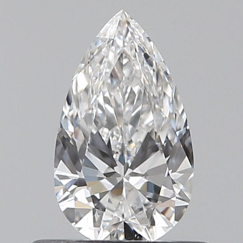 0.5 carat E-VS2 Natūralus Pear Deimantas (1)