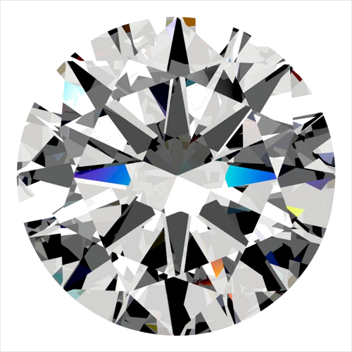 0.3 carat G-VVS2 Very Good cut Natūralus Round Deimantas (1)