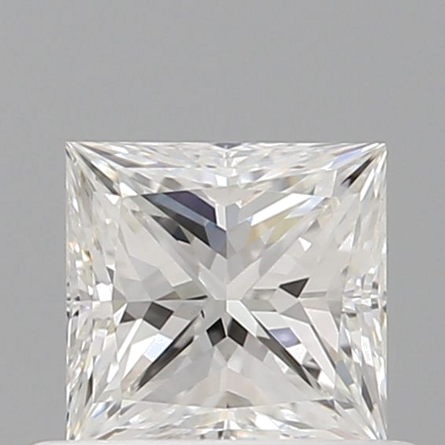 0.5 carat F-VS2 Natūralus Princess Deimantas (1)