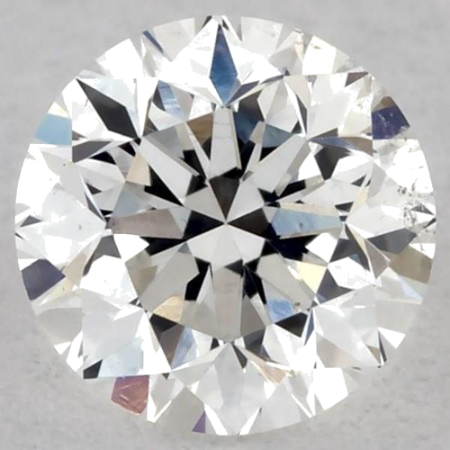 0.23 carat F-SI1 GD cut Natūralus Round Deimantas (1)