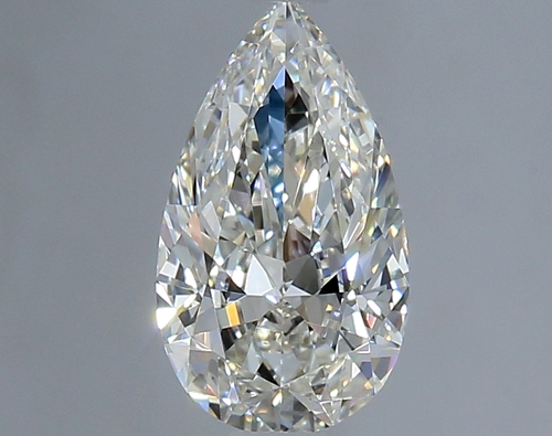 0.91 carat I-VS2 Natūralus Pear Deimantas (1)