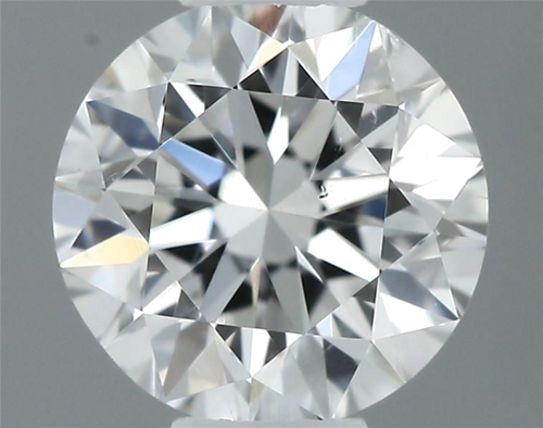 0.3 carat F-SI2 GD cut Natūralus Round Deimantas (1)