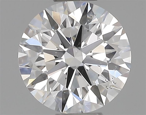 0.45 carat E-SI1 Excellent cut Natūralus Round Deimantas (1)