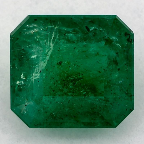 2.92 carat GREEN Octagonal Smaragdas (1)