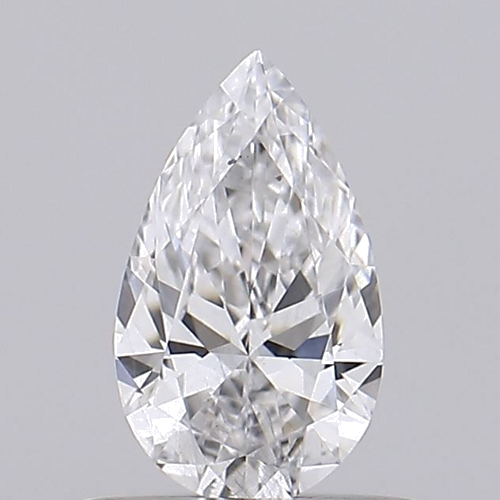 0.5 carat D-SI2 Natūralus Pear Deimantas (1)