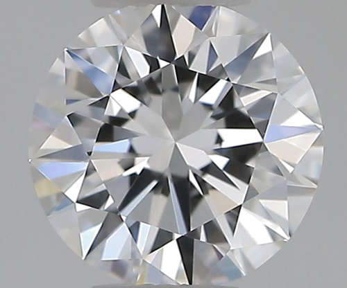 0.5 carat E-VVS1 Excellent cut Natūralus Round Deimantas (1)