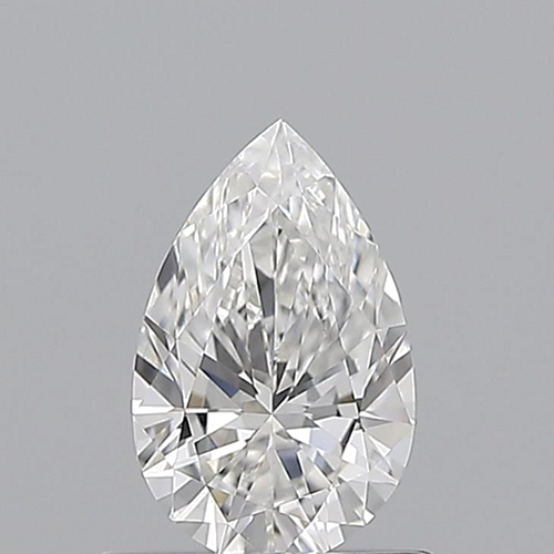 0.7 carat F-VVS1 Natūralus Pear Deimantas (1)