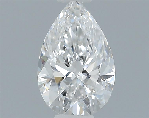 0.3 carat E-VVS2 Natūralus Pear Deimantas (1)