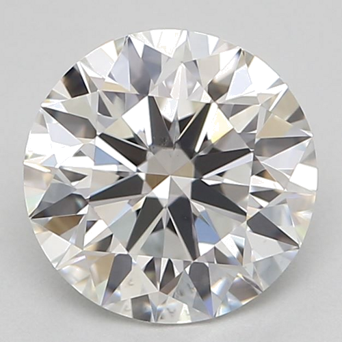 0.93 carat F-SI1 Excellent cut Natūralus Round Deimantas (1)