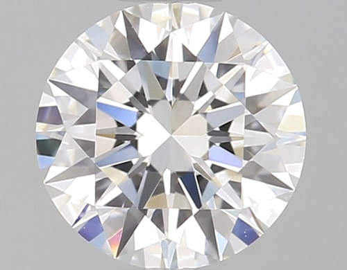 0.52 carat F-VVS1 Excellent cut Natūralus Round Deimantas (1)