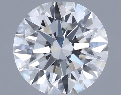0.51 carat F-VVS2 Excellent cut Natūralus Round Deimantas (1)