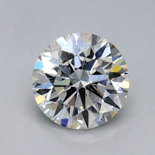 0.4 carat F-SI2 Excellent cut Natūralus Round Deimantas (1)