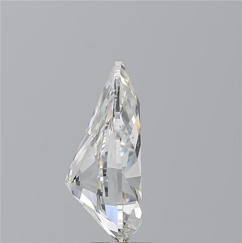 5.01 carat H-SI2 Natūralus Pear Deimantas (1)