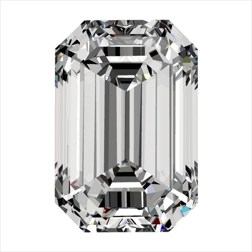 0.33 carat G-VS2 Natūralus Emerald Deimantas (1)