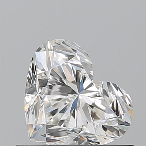 0.7 carat H-VVS1 Natūralus Heart Deimantas (1)