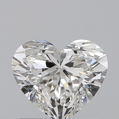 0.7 carat G-VVS1 Natūralus Heart Deimantas (1)