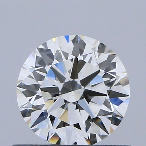0.53 carat I-VS2 Excellent cut Natūralus Round Deimantas (1)