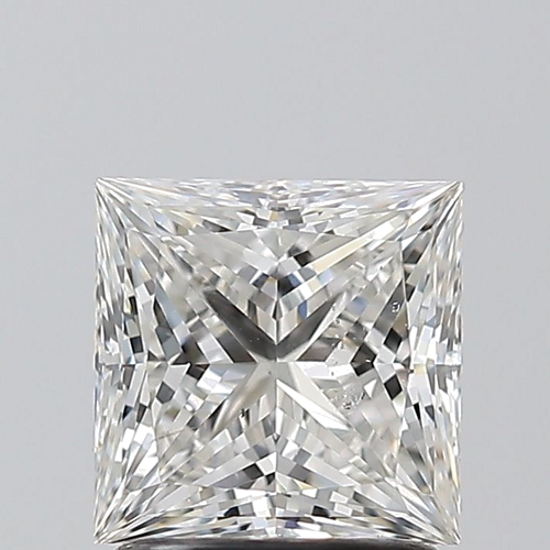 1.5 carat I-SI1 Natūralus Princess Deimantas (1)
