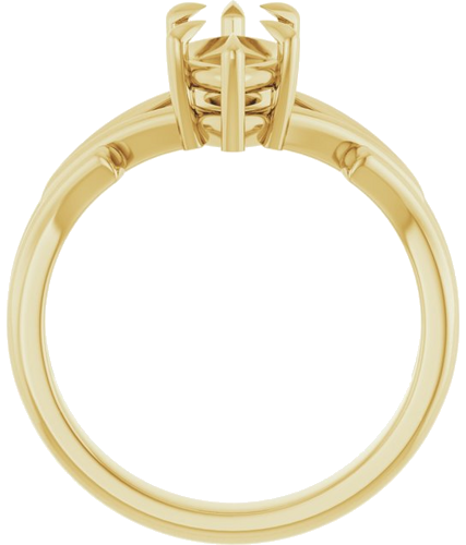 Sužadėtuvių Žiedas „Claw-Prong Solitaire“ 14k yellow gold Marquise 12mm x 6mm (2)