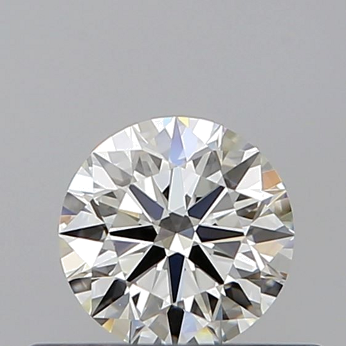 0.37 carat J-VVS1 Very Good cut Natūralus Round Deimantas (1)