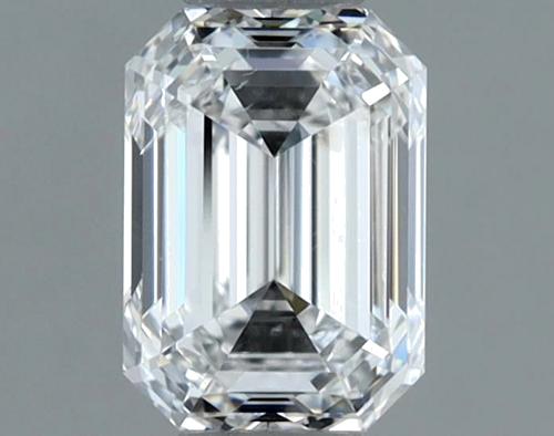 1.01 carat F-SI2 Natūralus Emerald Deimantas (1)
