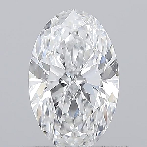 0.7 carat D-SI1 Natūralus Oval Deimantas (1)