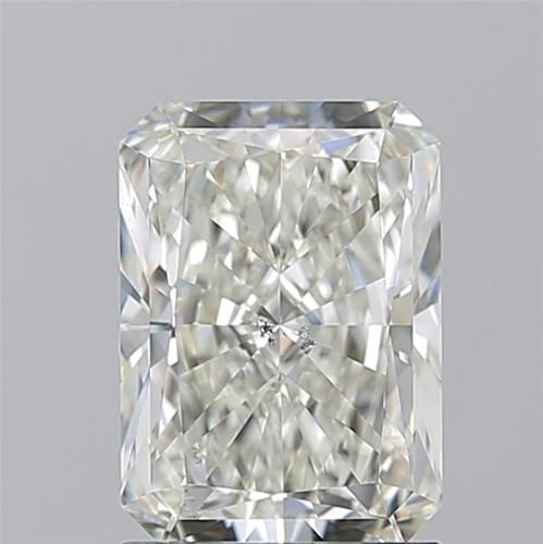 1.72 carat J-SI2 Natūralus Radiant Deimantas (1)