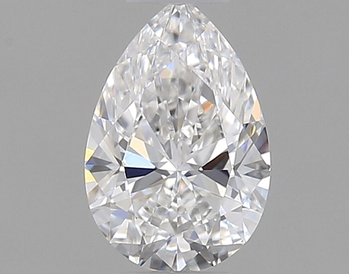 0.36 carat D-VVS1 Natūralus Pear Deimantas (1)