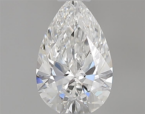 0.35 carat F-VVS1 Natūralus Pear Deimantas (1)