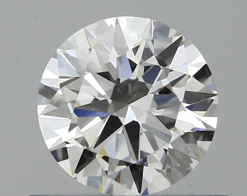 0.5 carat F-VVS2 Excellent cut Natūralus Round Deimantas (1)